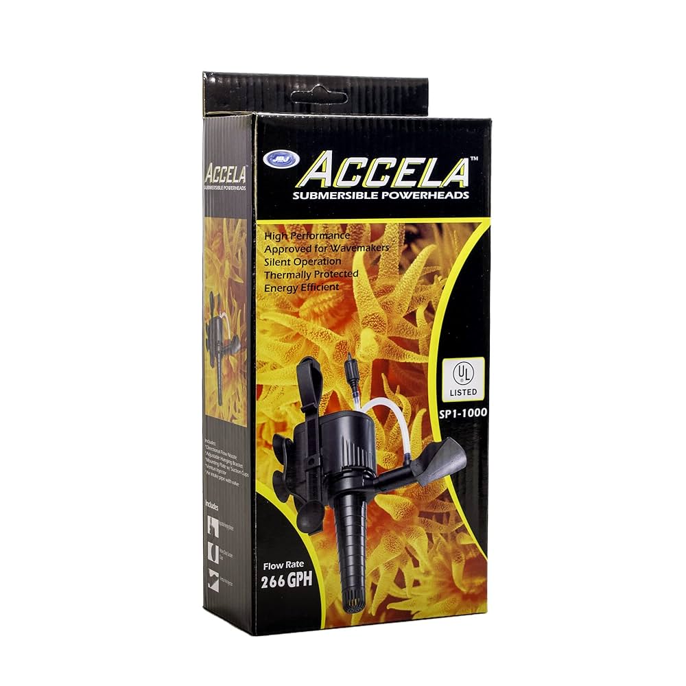 Amazon.com : JBJ Accela Water Pump for Aquarium, 266GPH